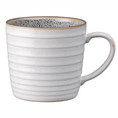Mug Denby Studio Grey White 400 ml Bon Plan